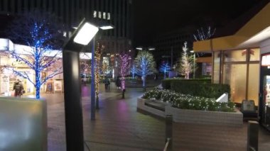 Japonya Tokyo Gece Manzarası