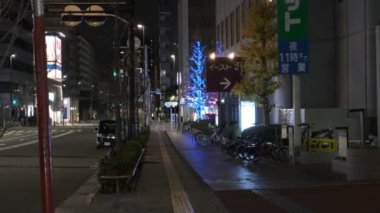 Japonya Tokyo Gece Manzarası