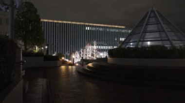 Japonya Tokyo Gece Manzarası