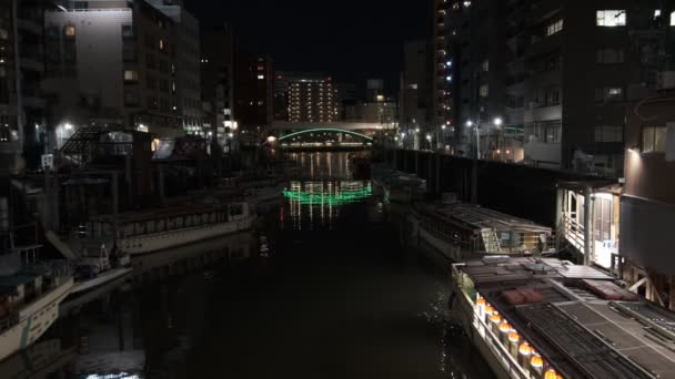 日本东京夜景景观 — 图库视频影像