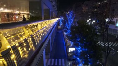 Japonya Tokyo Gece Manzarası