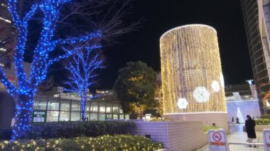 Japonya Tokyo Gece Manzarası