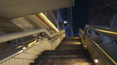 Japonya Tokyo Gece Manzarası