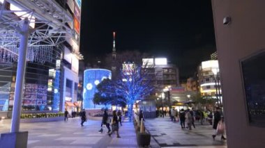 Japonya Tokyo Gece Manzarası
