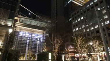 Japonya Tokyo Gece Manzarası