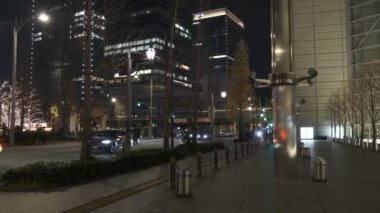 Japonya Tokyo Gece Manzarası