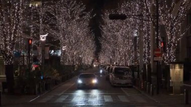 Japonya Tokyo Gece Manzarası