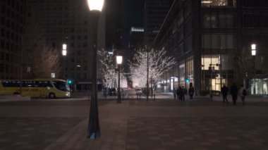 Japonya Tokyo Gece Manzarası