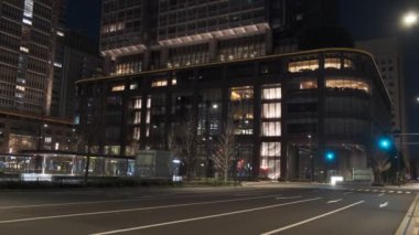 Japonya Tokyo Gece Manzarası