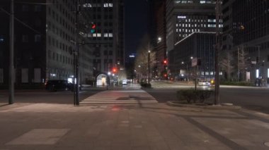 Japonya Tokyo Gece Manzarası