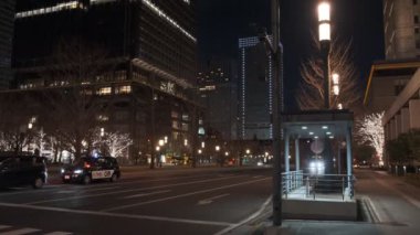 Japonya Tokyo Gece Manzarası