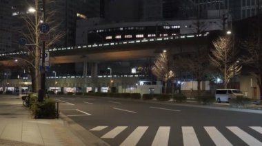 Japonya Tokyo Gece Manzarası