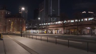Japonya Tokyo Gece Manzarası