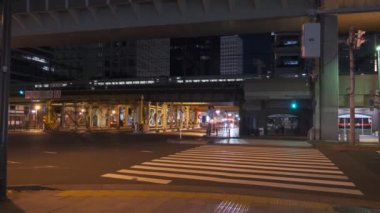 Japonya Tokyo Gece Manzarası