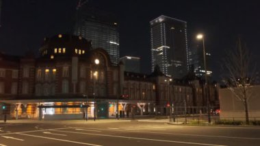 Japonya Tokyo Gece Manzarası