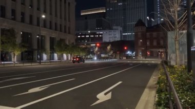 Japonya Tokyo Gece Manzarası