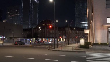 Japonya Tokyo Gece Manzarası