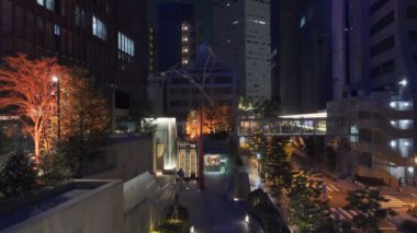Japonya Tokyo Gece Manzarası