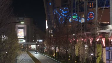 Japonya Tokyo Gece Manzarası