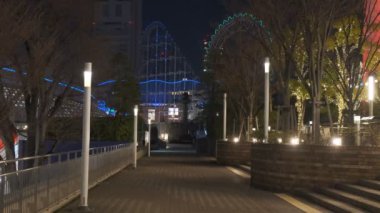 Japonya Tokyo Gece Manzarası