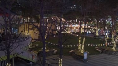 Japonya Tokyo Gece Manzarası