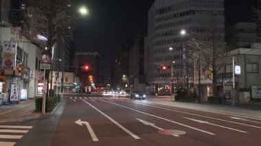 Japonya Tokyo Gece Manzarası