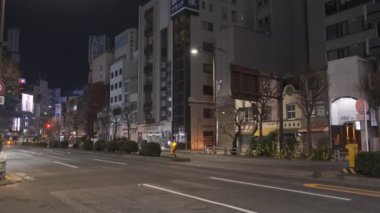 Japonya Tokyo Gece Manzarası
