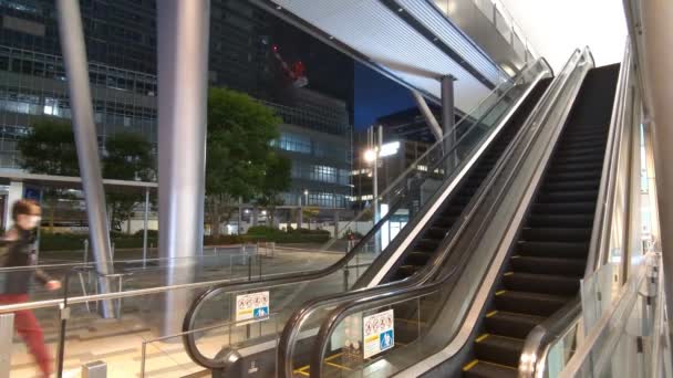 Tokyo Station Early Morning November 2021 — Stock Video