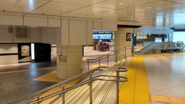 Estação Tóquio Manhã Cedo Novembro 2021 — Vídeo de Stock