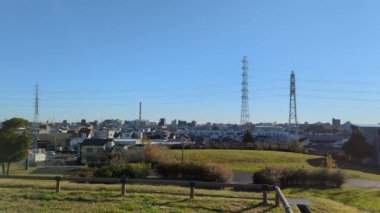 Tokyo Toneri Parkı Sonbahar Kasım 2021