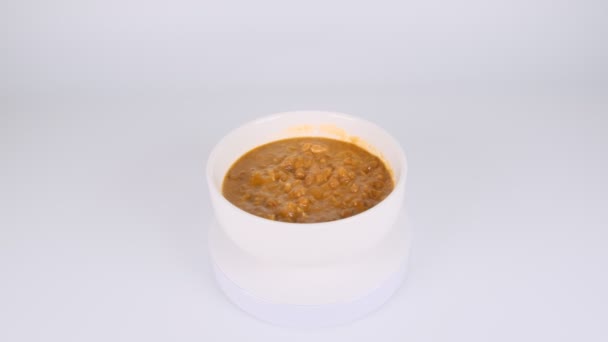 Curry Clipe Vídeo Alimentos — Vídeo de Stock
