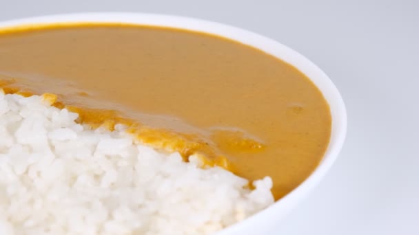 Curry Clip Vidéo Nourriture — Video