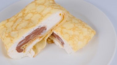 Çikolatalı krep, video klip.