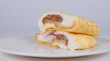 Çikolatalı krep, video klip.