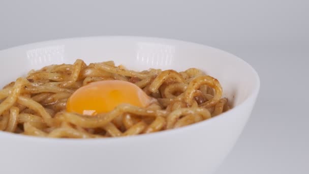 Noodle Misto Soupless Taiwan — Video Stock
