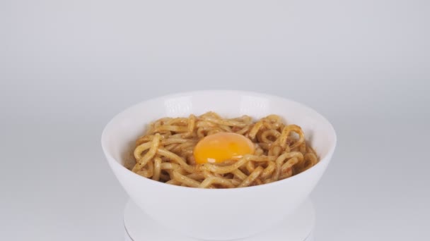 Ταϊβάν Mixed Soupless Noodle — Αρχείο Βίντεο