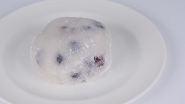 Japon Tatlısı Mame Daifuku — Stok video