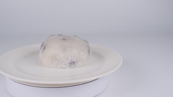 Japonês Doces Mame Daifuku — Vídeo de Stock