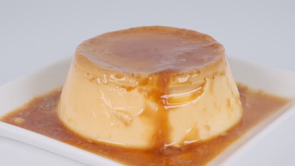 Pudding Krótki Klip Wideo — Wideo stockowe