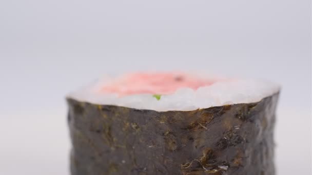 Japans Eten Sushi Videoclip — Stockvideo