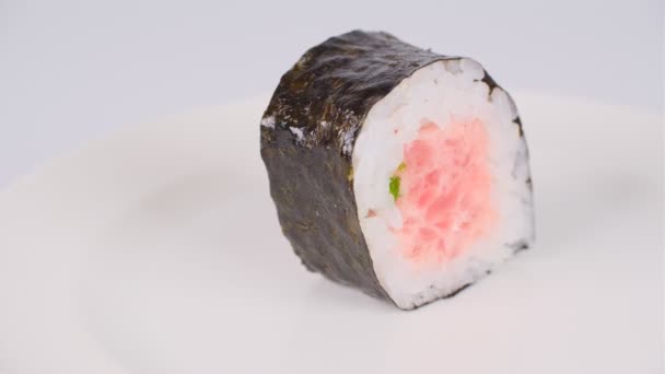 Japońskie Jedzenie Sushi Wideo Klip — Wideo stockowe