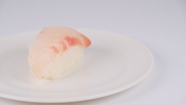 Japonais Nourriture Sushi Vidéo Clip — Video