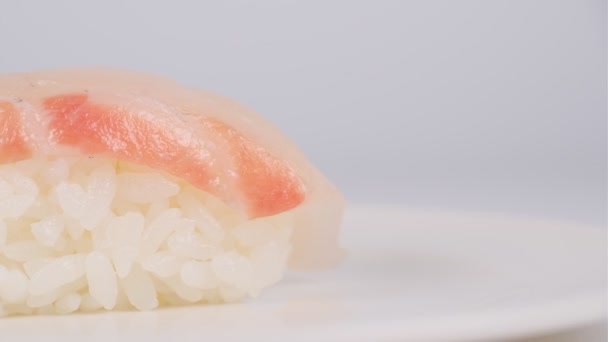 Japanisches Food Sushi Videoclip — Stockvideo