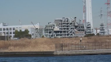 Tokyo Arakawa Nehri Ağzı Shinkiba 2022 Şubat