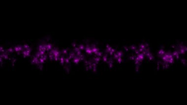 Renk parçacıkları animasyon hareketi grafiklerini ateşler