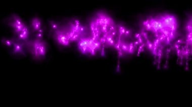 Renk parçacıkları animasyon hareketi grafiklerini ateşler