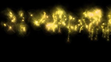 Renk parçacıkları animasyon hareketi grafiklerini ateşler