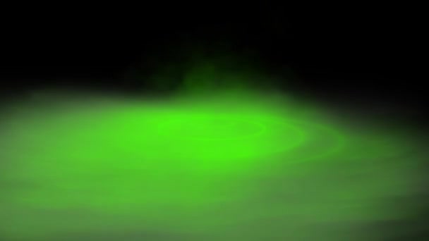 煙が色粒子を漂流アニメーションモーショングラフィックス — ストック動画