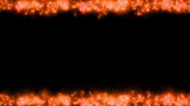 Renk parçacıkları animasyon hareketi grafiklerini ateşler