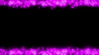 Renk parçacıkları animasyon hareketi grafiklerini ateşler